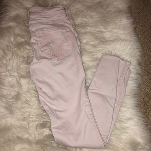 Light pink Cropped Jeans